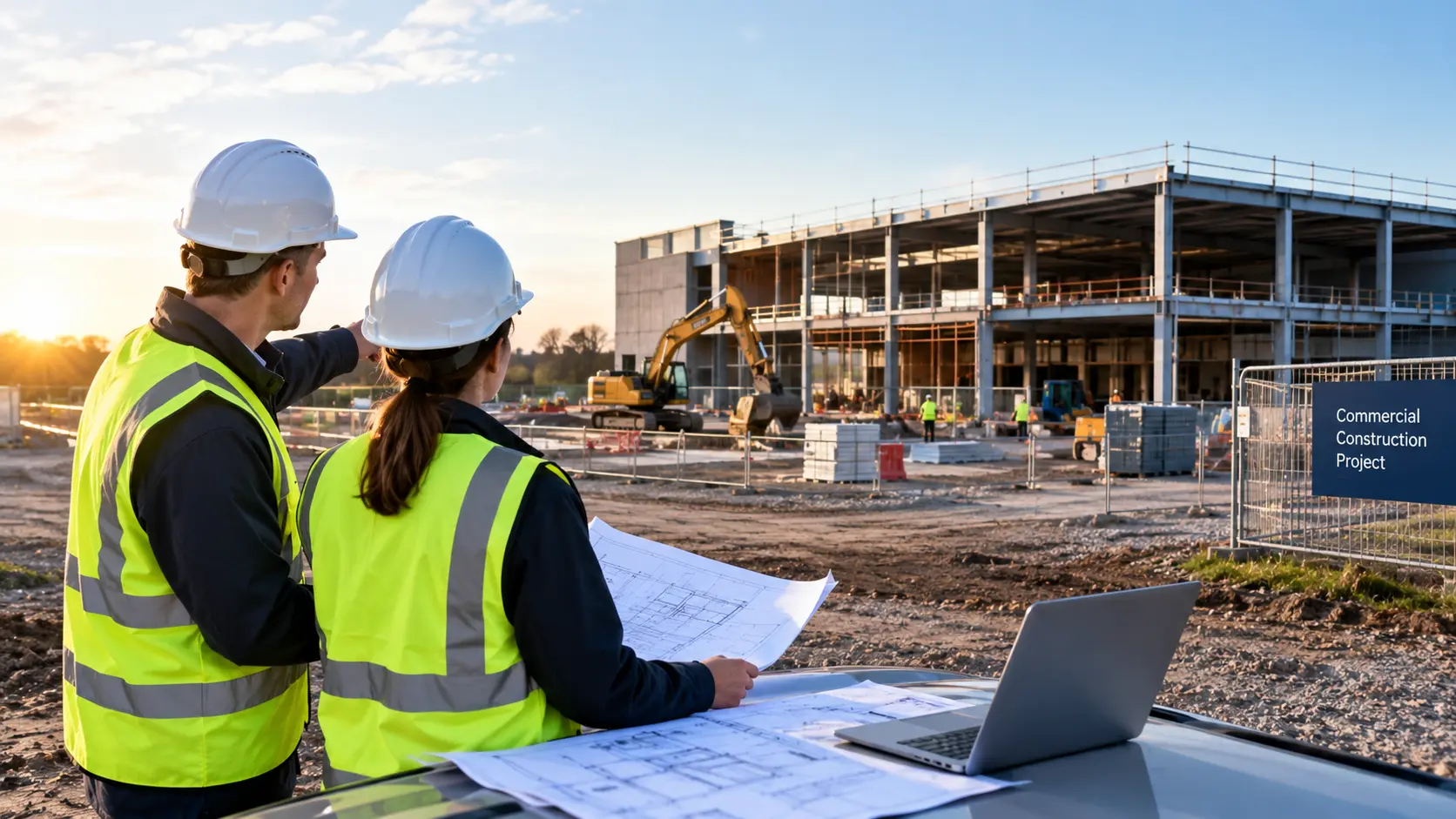 Choosing a commercial construction site in the UK