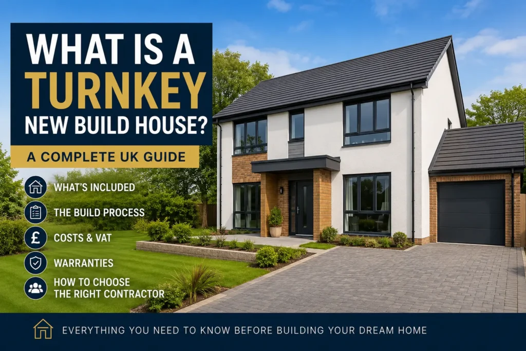 Turnkey new build house UK complete guide